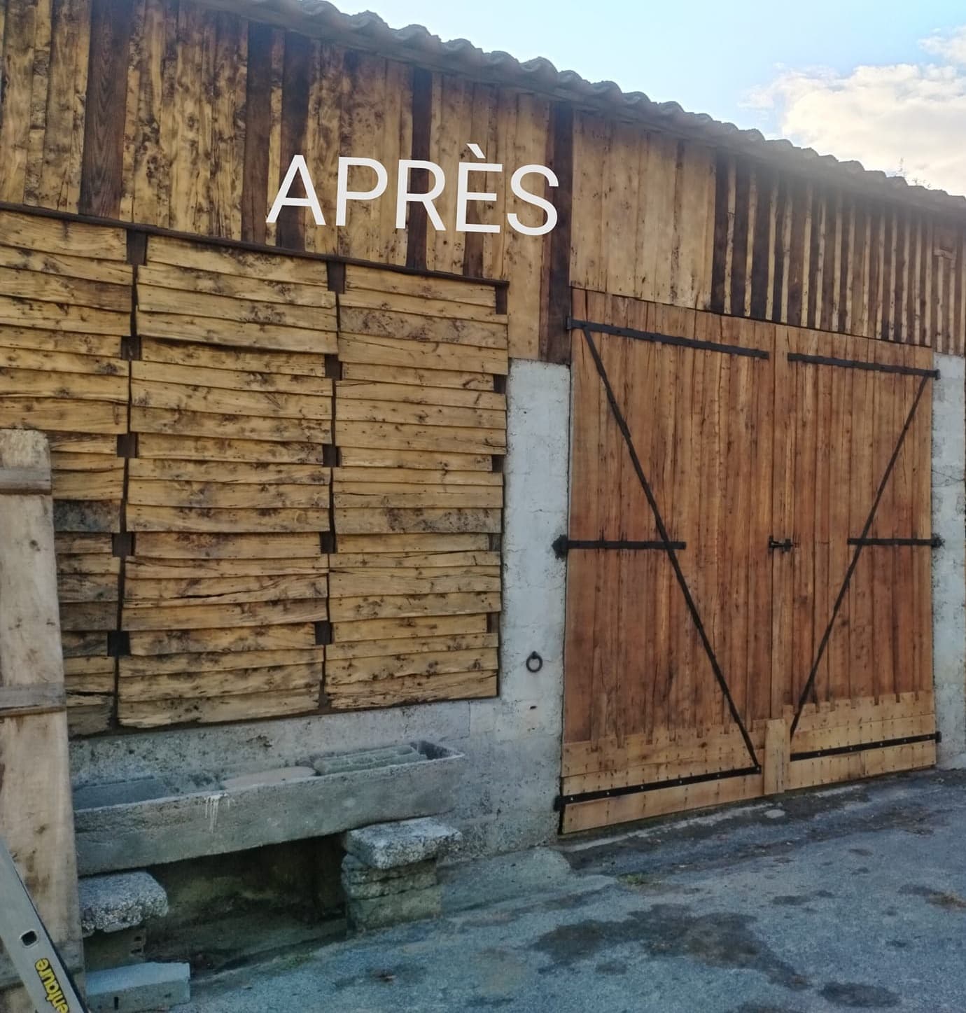 Après décapage - résultat