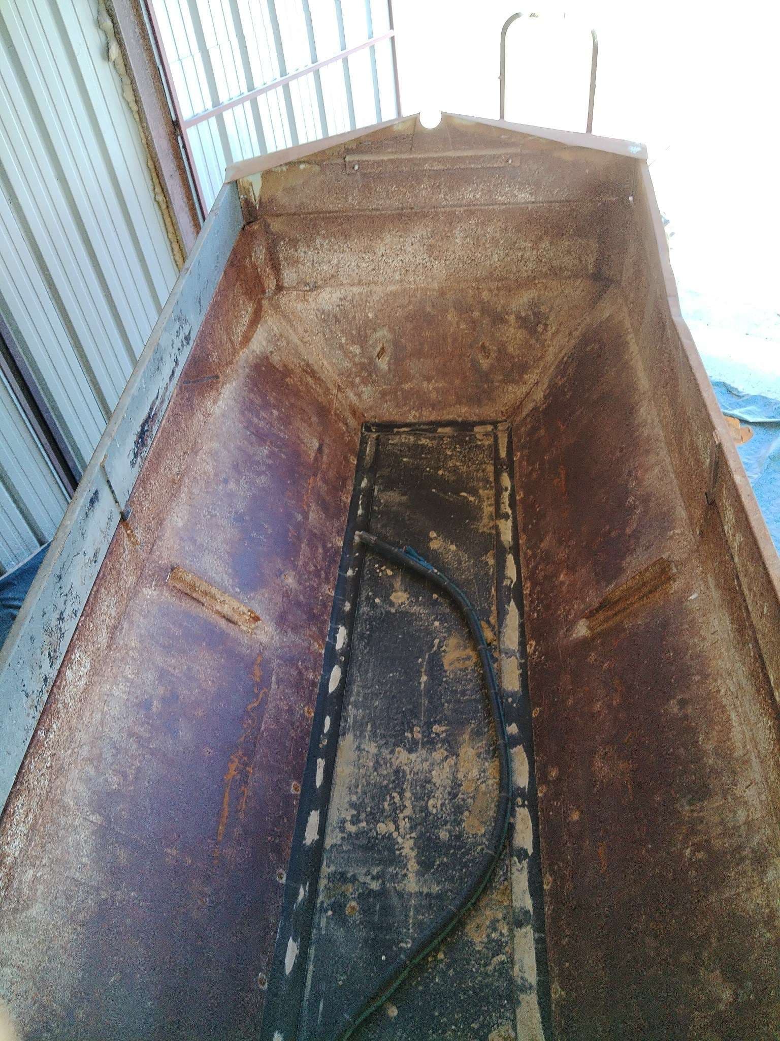 Décapage remorque agricole